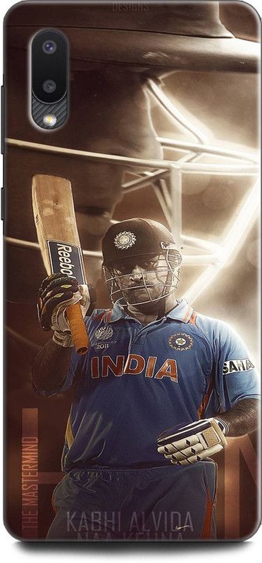 Afterglow Back Cover for SAMSUNG Galaxy M02 DHONI, MS DHONI, MHAI, MSD, SPORTS, CRICKET, MSD 7  (Multicolor, Shock Proof, Pack of: 1)
