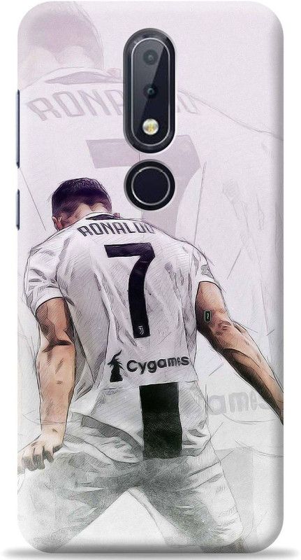 Crafter Back Cover for Nokia 6.1 Plus  (White, Shock Proof)