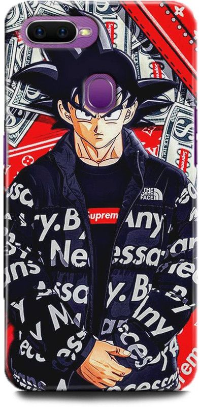 INTELLIZE Back Cover for Oppo A7/CPH1901 goku,Printed  (Multicolor, Shock Proof, Pack of: 1)
