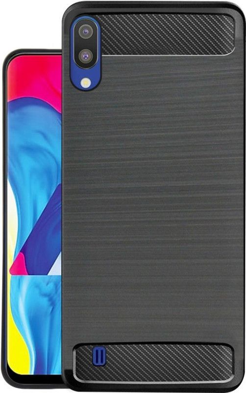 Desirtech Back Cover for Samsung Galaxy M10  (Black, Dual Protection, Pack of: 1)