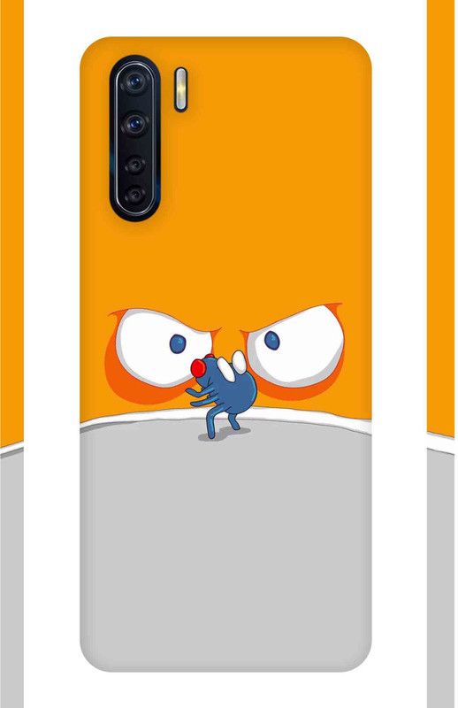 Inkzz Superfly Mobile Skin - Only Back for Oppo F15 Mobile Skin  (Multicolor)