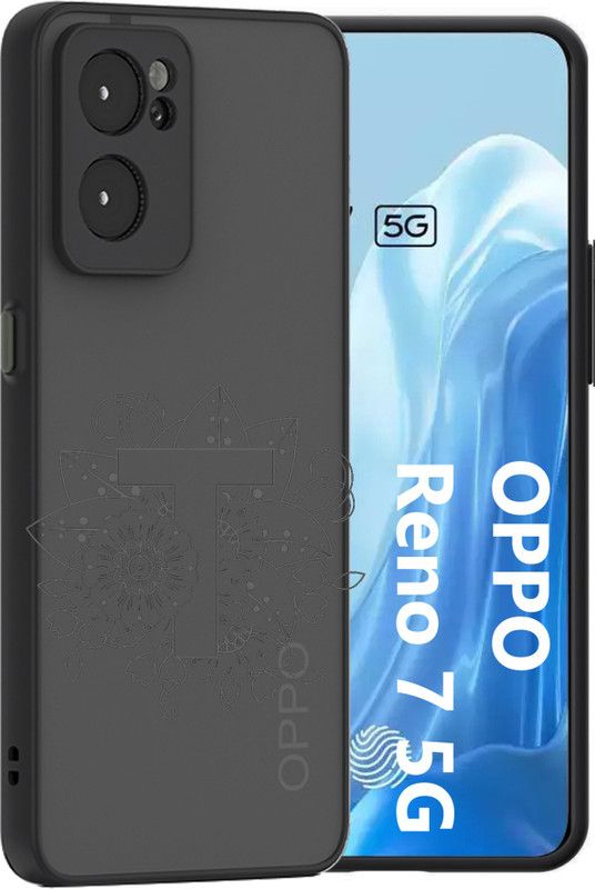 ASMANTIC Back Cover for iQOO Z6 5G, iQOO Z6 T Letter Case  (Black, Matte Finish, Pack of: 1)