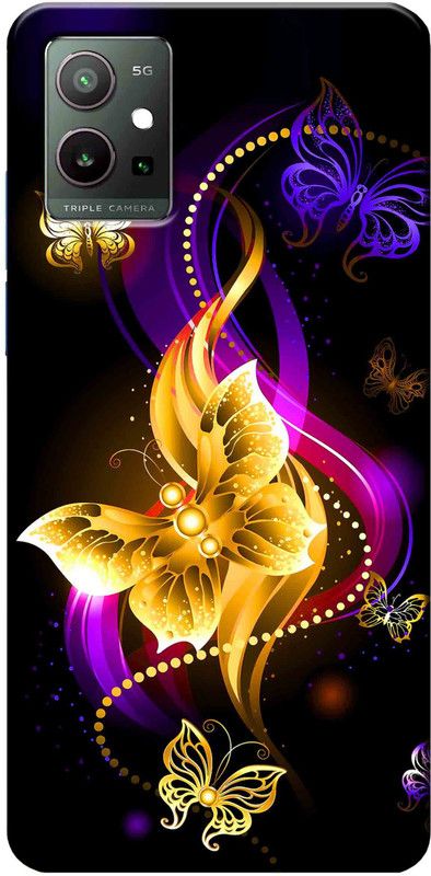 YorKtoLene Back Cover for Vivo Y75 5G 2582  (Multicolor, Anti-radiation, Silicon, Pack of: 1)