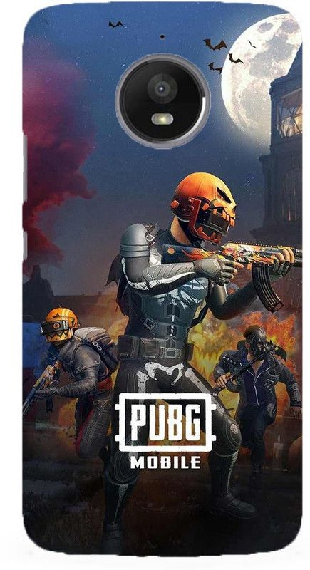 NDCOM Back Cover for Motorola Moto E4 Plus PUBG Mobile Game Printed  (Multicolor, Hard Case, Pack of: 1)