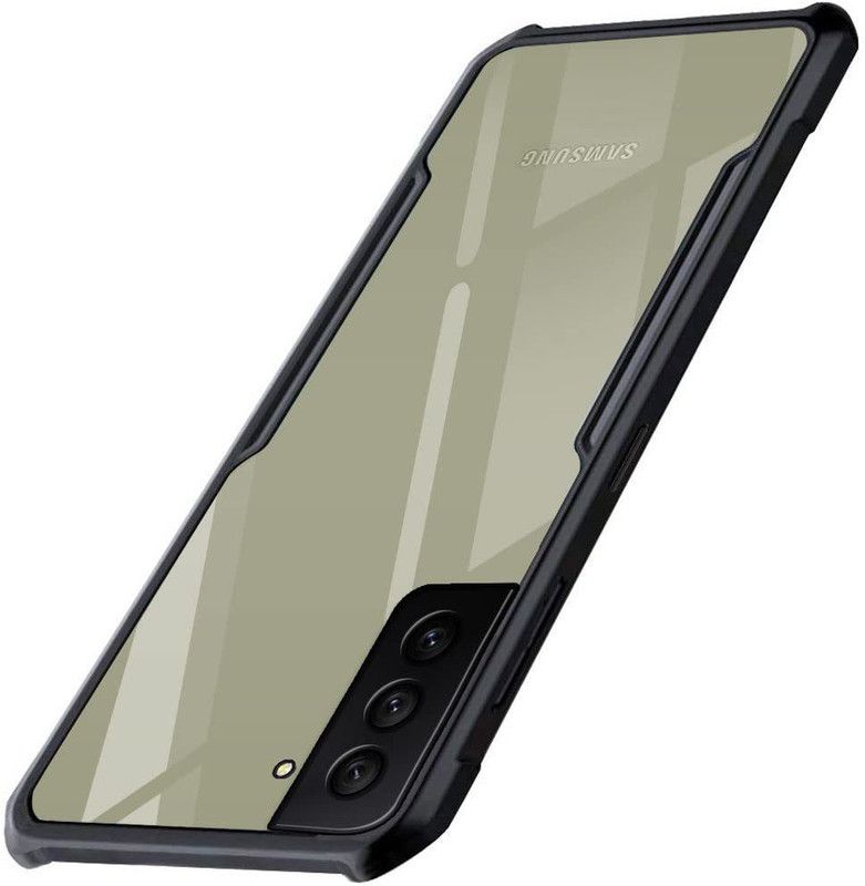 Krish Tech Back Cover for Samsung Galaxy S21 FE  (Black, Shock Proof, Pack of: 1)