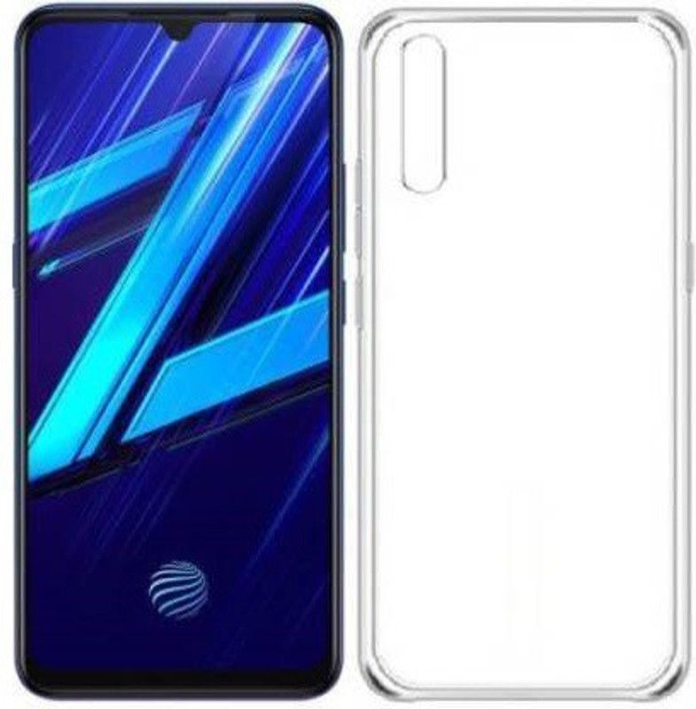 LIKEDESIGN Back Cover for Vivo Z1x/Vivo S1  (Transparent, Shock Proof, Silicon, Pack of: 1)