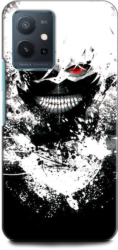 INDICRAFT Back Cover for IQOO Z6 5G KANEKI, TOKYO GHOUL, ANIME  (Multicolor, Shock Proof, Pack of: 1)