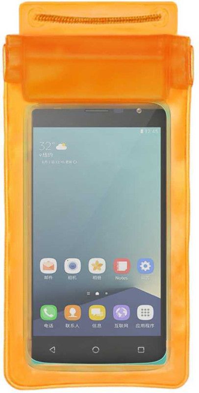 ACM Pouch for Lemon Classic 451  (Orange, Waterproof, Silicon, Pack of: 1)