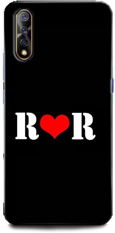 Afterglow Back Cover for Vivo Z1x R R, R LOVES R, R NAME, LETTER, ALPHABET, RR LOVE, HART  (Multicolor, Shock Proof, Pack of: 1)