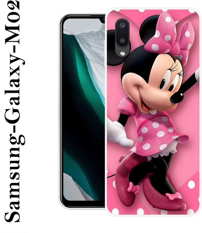 KLC Back Cover for Samsung Galaxy M02  (Multicolor, Grip Case, Silicon)