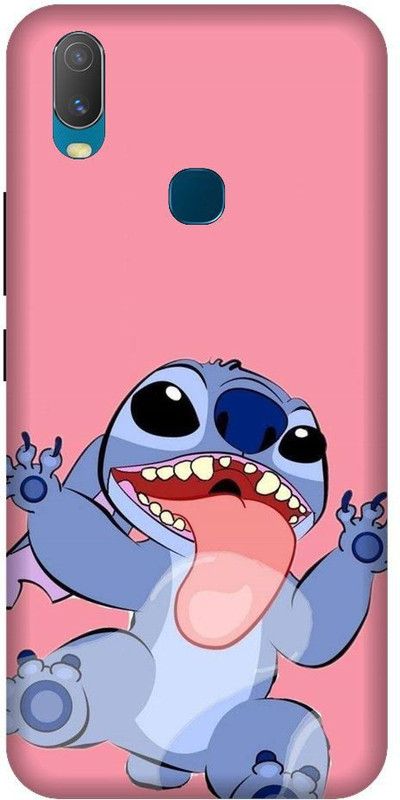 URCHIN Back Cover for Vivo Y12 Stitch, Cartoon, Colour, Cute, Colourfull  (Multicolor, Shock Proof, Pack of: 1)