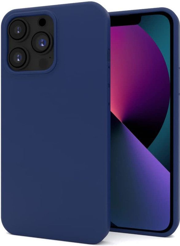 TOTEM Back Cover for Apple iPhone 13 Pro Max  (Blue, Flexible, Pack of: 1)