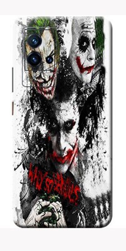 BUGGU Jokers IQoo 9 5g Back Skin Guard, IQoo 9 5g Mobile Skin  (Ultra Super Jokers Skin Matte Finish, Skin (Back+Side+Camera))