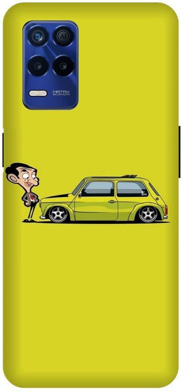 Bluvver Back Cover for Realme 8s 5G , RMX3381, Printed Mr. Bean, Back Cover  (Multicolor, Hard Case, Pack of: 1)