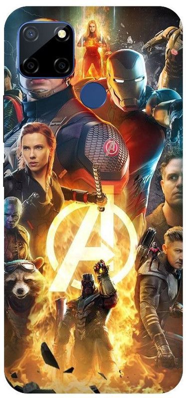 URCHIN Back Cover for Redmi 9C Avengers, infinity wars, end game, superheros, iron man  (Multicolor, Shock Proof, Pack of: 1)