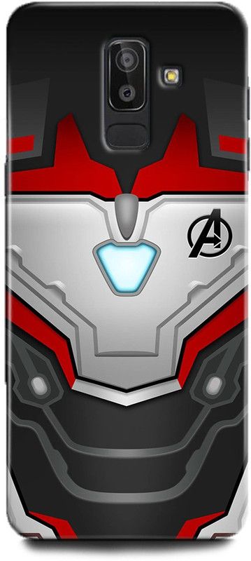 Afterglow Back Cover for SAMSUNG Galaxy J8 AVENGERS LOGO, AVENGERS, MARVEL, AVENGER, COMIC  (Multicolor, Shock Proof, Pack of: 1)