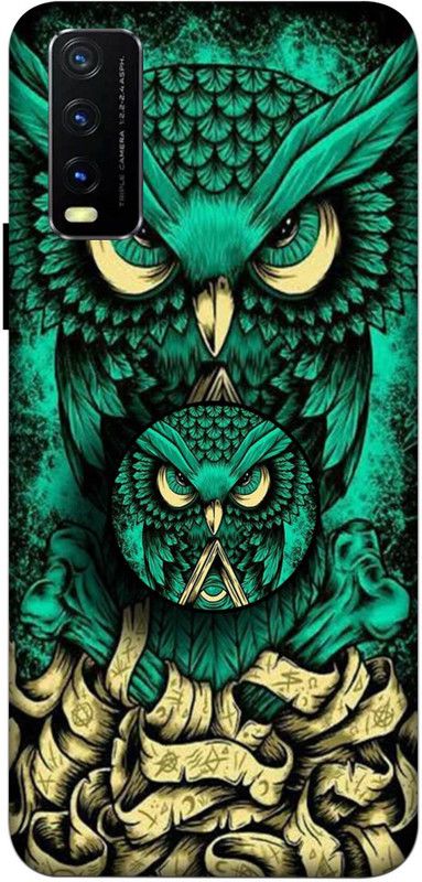 NDCOM Back Cover for VIVO Y20i  (Multicolor, Hard Case, Pack of: 2)