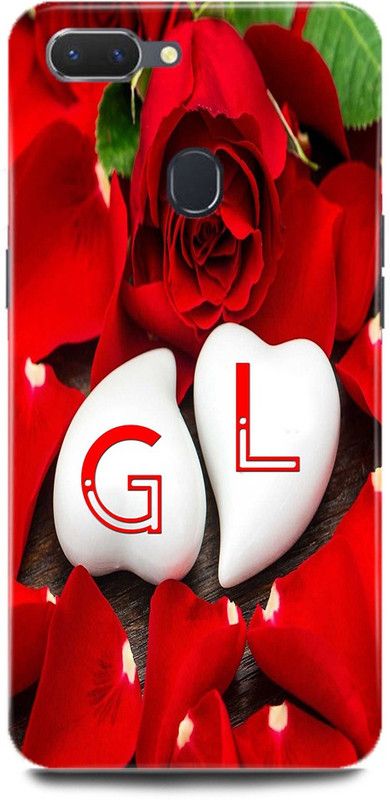 MP ARIES MOBILE COVER Back Cover for OPPO F9 Pro/CPH1823,G Loves L Name,G Name, L Letter, Alphabet,G Love L NAME  (Multicolor, Hard Case, Pack of: 1)