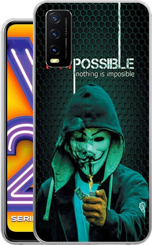 Mitvaa Back Cover for Vivo Y20 Y20i  (Multicolor, Dual Protection, Silicon, Pack of: 1)