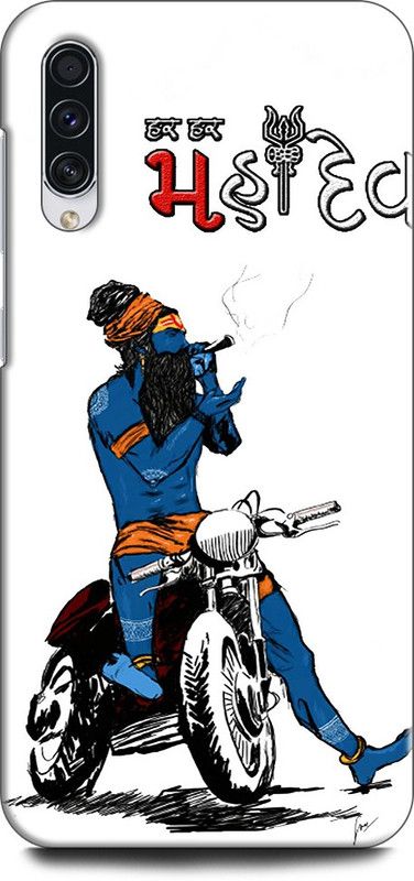 Afterglow Back Cover for SAMSUNG Galaxy A50s SHIV JI, RISHUL, LORD SHIV, MAHAKAAL, SHANKAR JI, GOD, SPRITTUAL  (Multicolor, Shock Proof, Pack of: 1)