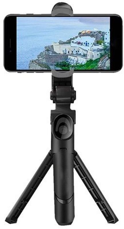 XITARA Bluetooth Selfie Stick  (Black, Remote Included)