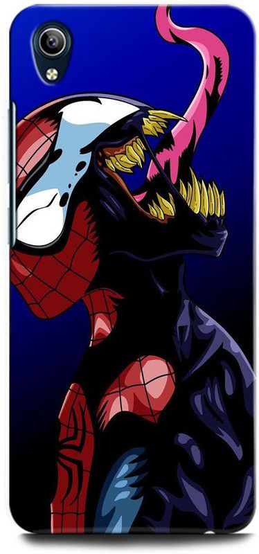 GRAFIQE Back Cover for Vivo Y91i 1820/PD1818HF_EX VENOM LOGO, SPIDERMAN, MARVAL, COMIC, MOVIE,  (Multicolor, Shock Proof, Pack of: 1)