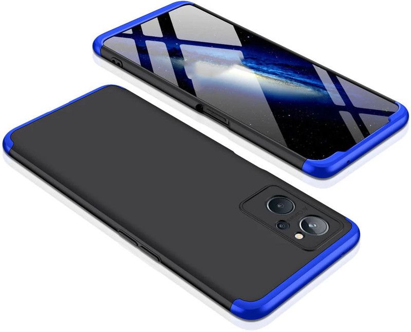 Lilliput Back Cover for Realme 9i  (Blue, Pack of: 1)
