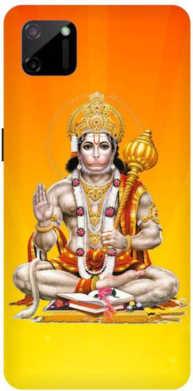 THESTONEWELL Back Cover for REALME C 11 HANUMAN JI RAM JI GOOD  (Multicolor, Waterproof, Pack of: 1)