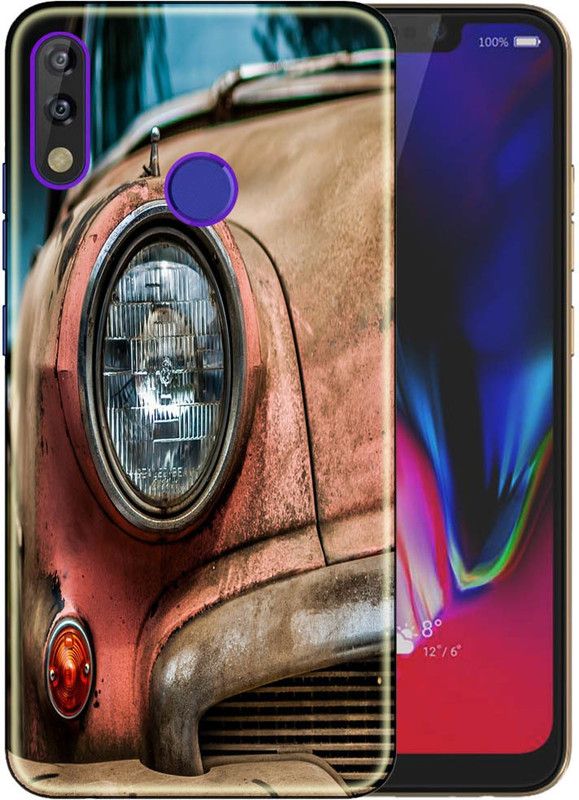 Snazzy Back Cover for Tecno CAMON i Sky 3  (Multicolor, Grip Case, Silicon, Pack of: 1)