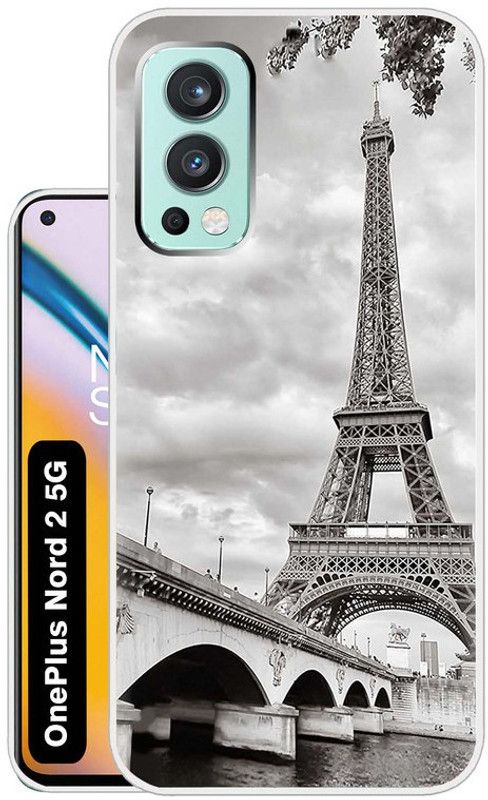 Case Club Back Cover for OnePlus Nord 2 5G  (Grey, Grip Case, Silicon, Pack of: 1)