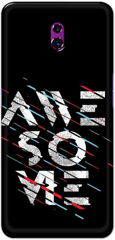 Alve Back Cover for Oppo Reno  (Black, Pack of: 1)