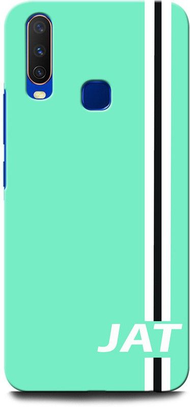 GRAFIQE Back Cover for Vivo Y17 1902 JAT, JATT, BLACK, CHOUDHARY, HUKAA, SWAG  (Multicolor, Shock Proof, Pack of: 1)