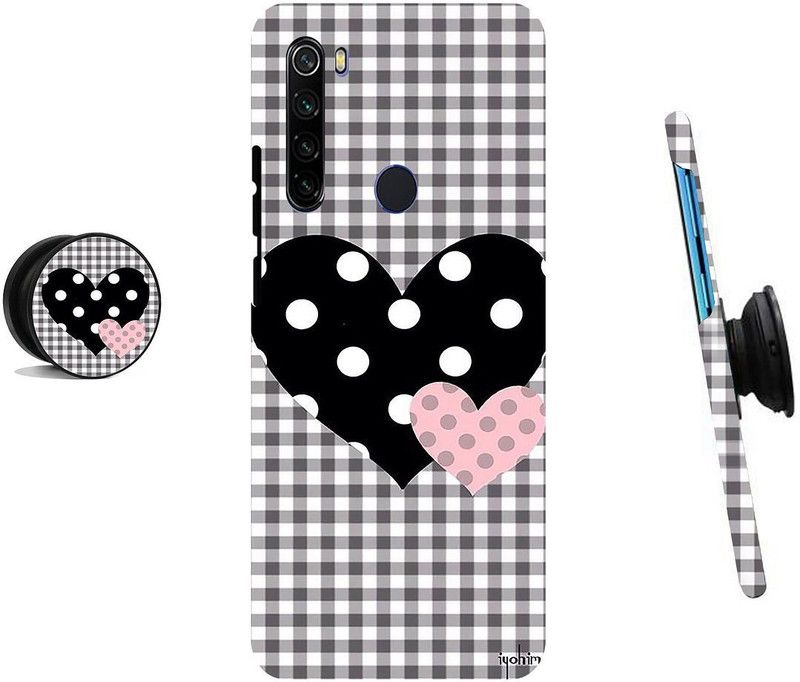 HELLO CASE Back Cover for Mi Redmi Note 8  (Multicolor, Cases with Holder)