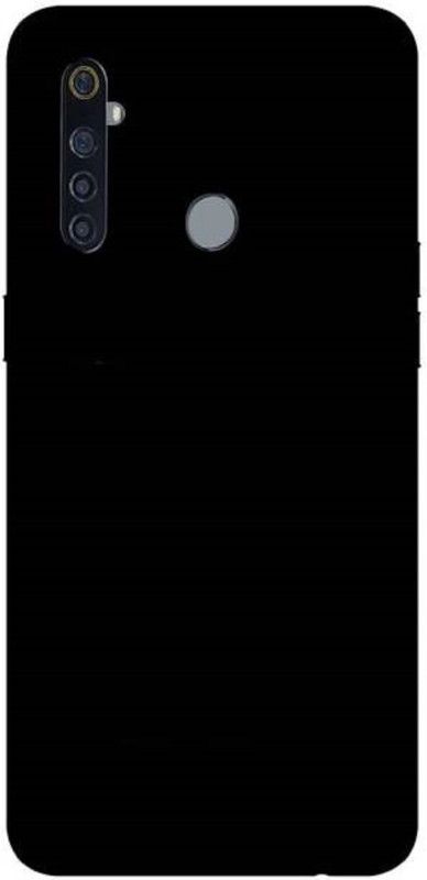 Techforce Back Cover for Realme 5 Pro  (Black, Grip Case, Silicon)