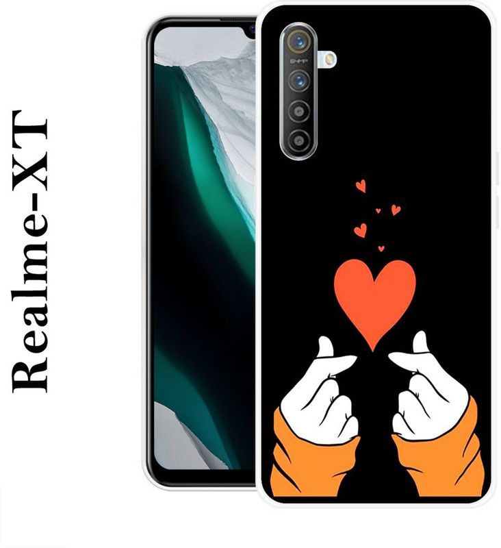 REALKING Back Cover for Realme XT  (Multicolor, Grip Case, Silicon)