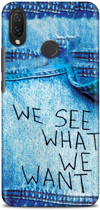 Sankee Back Cover for Huawei Nova 3i  (Blue, Hard Case)