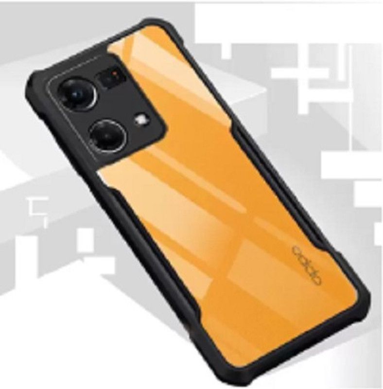 SRAVZ CASE Back Cover for OPPO F21 Pro, Oppo F21 Pro  (Black, Shock Proof, Pack of: 1)