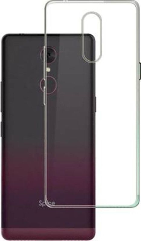 shellmo Back Cover for Spice F311  (Transparent, Waterproof, Pack of: 1)