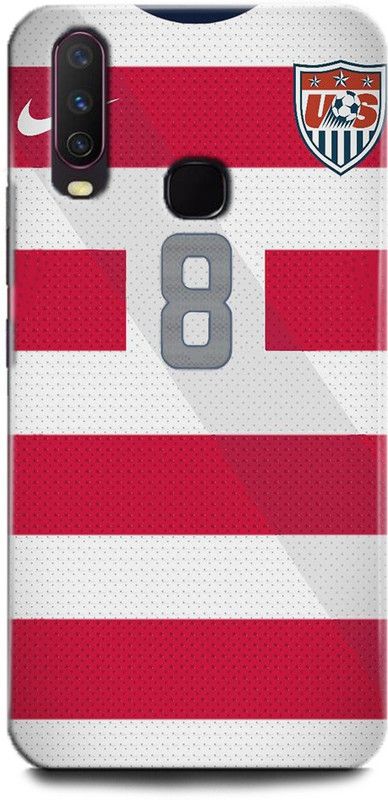 INTELLIZE Back Cover for Vivo Y17/1902 football,Printed  (Multicolor, Shock Proof)