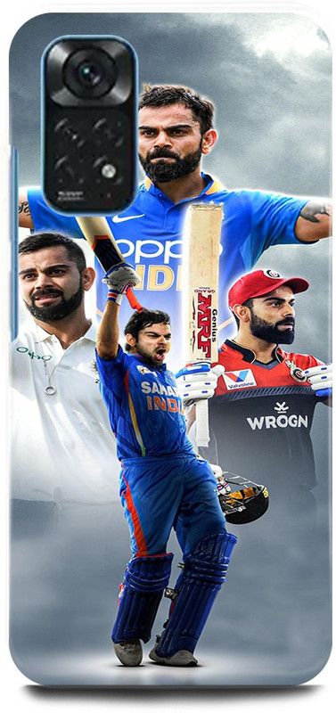 play fast Back Cover for Redmi Note 11 VIRAT, KOHLI, INDIAN, PLAYER, CRICKETER, RCB  (Blue, Hard Case, Pack of: 1)