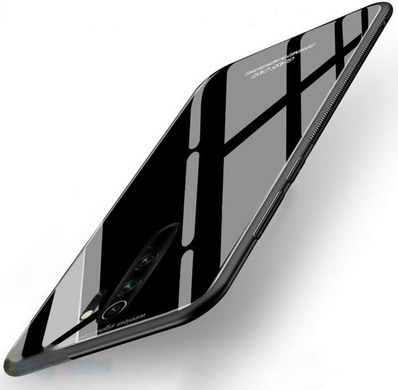 SEVEN7STAR Back Cover for Mi Redmi Note 8 Pro  (Black, Shock Proof, Pack of: 1)