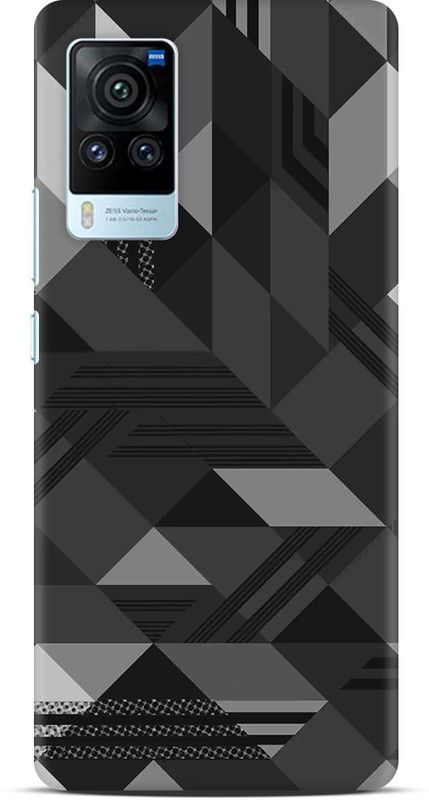 Sankee Back Cover for ViVO X60 Pro / V2046  (Grey, Hard Case)