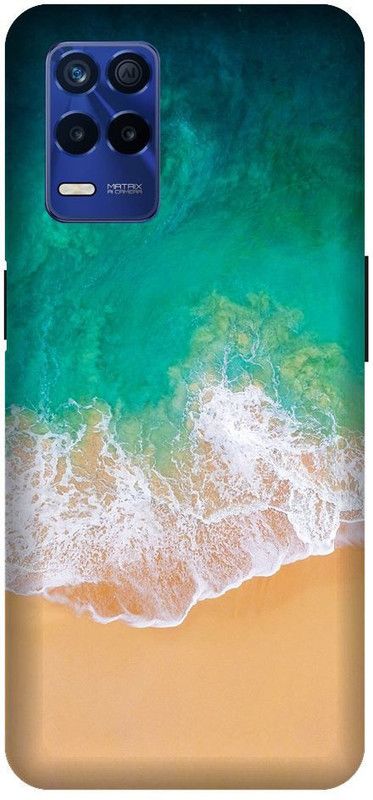 BARMANS Back Cover for Realme 8 5G ocean, sea, green sea, iphone, wallpaper, water  (Multicolor, Shock Proof, Pack of: 1)