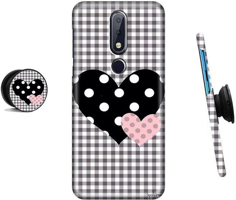 HELLO CASE Back Cover for Nokia 6.1 Plus  (Multicolor, Cases with Holder)