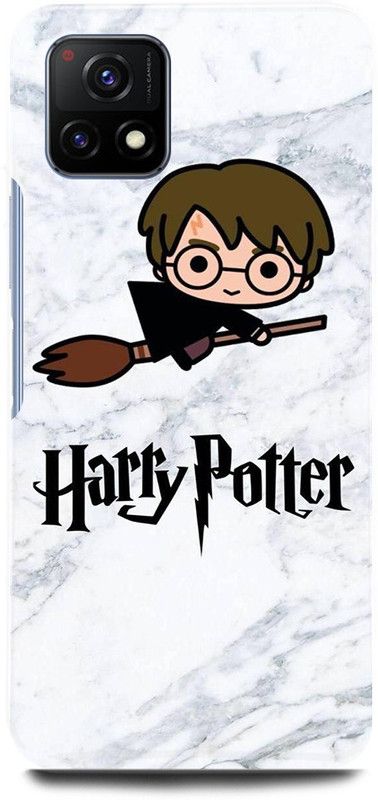 play fast Back Cover for Vivo Y72 5G, V2060 HARRY, POTTER, HOGWARTS  (White, Hard Case, Pack of: 1)