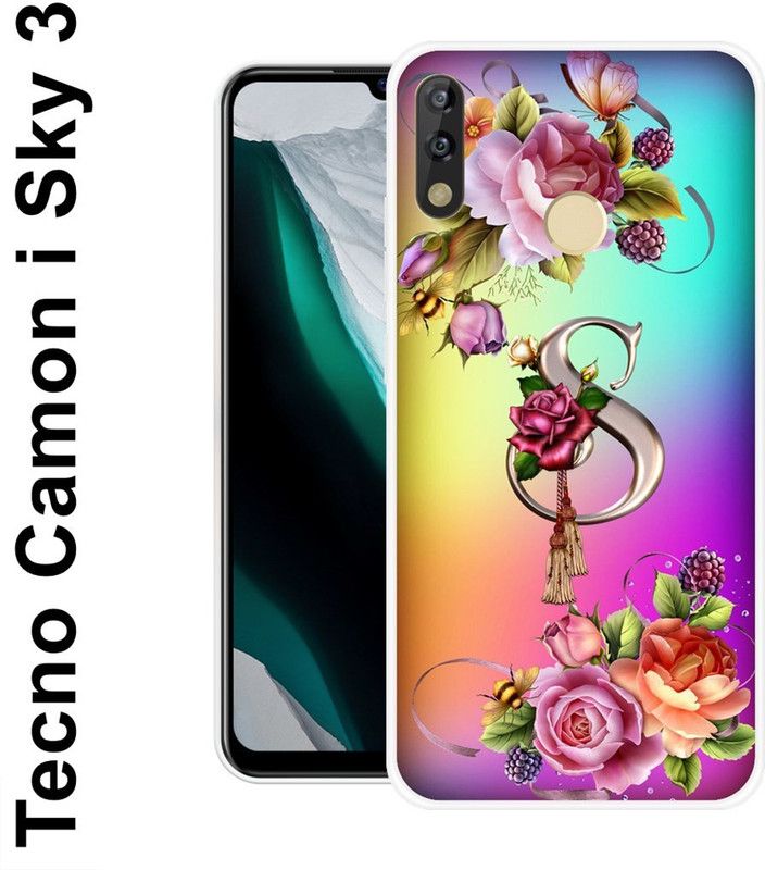 INDIALAND Back Cover for Tecno Camon I Sky 3  (Multicolor, Silicon)