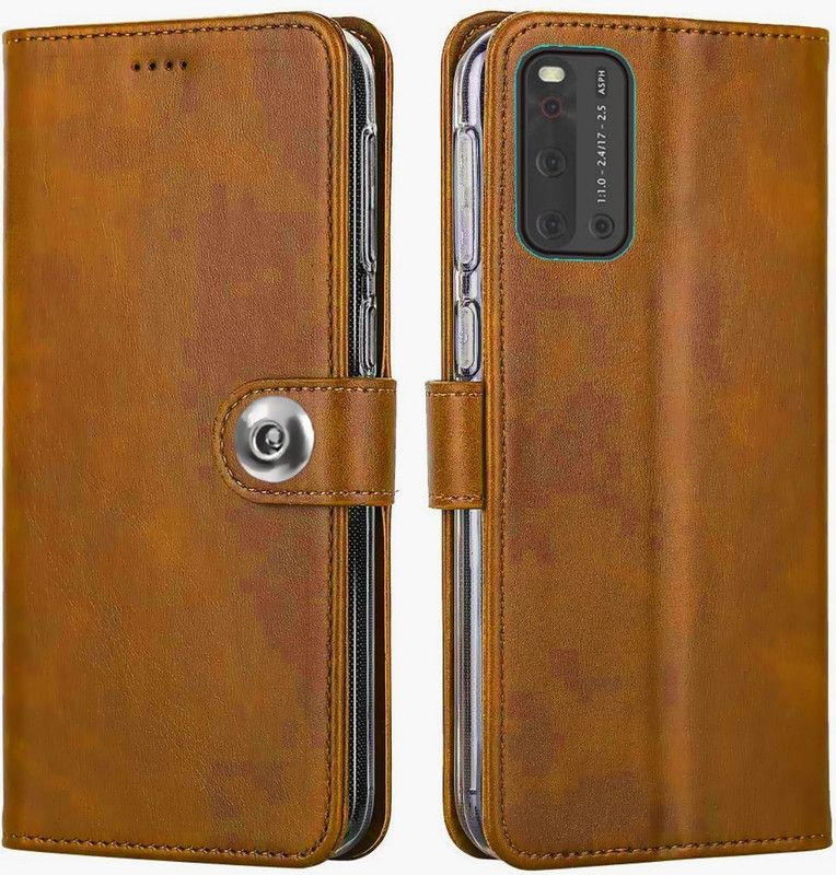 SHINESTAR. Back Cover for Vivo V19  (Brown, Pack of: 1)