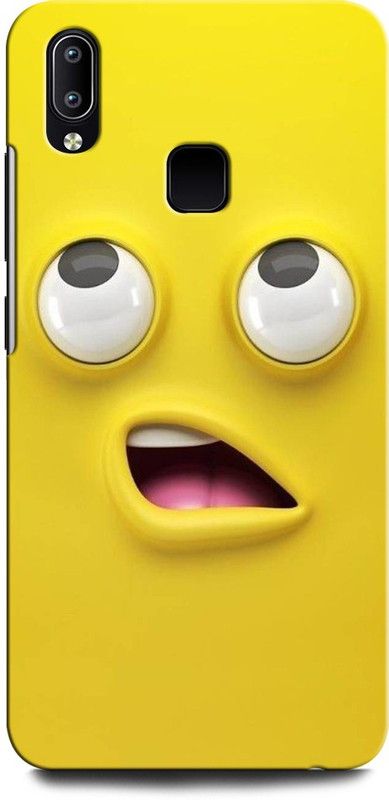 GRAFIQE Back Cover for VIVO Y93 LOVE, SMILE, EMOJI, HAPPY, FUNNY, HEART  (Multicolor, Shock Proof, Pack of: 1)