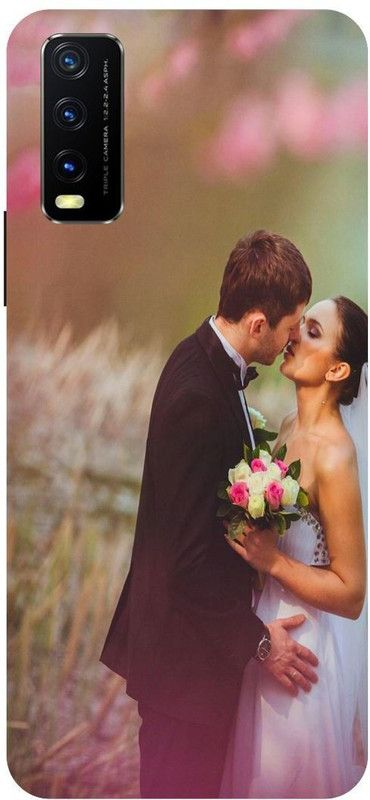 Bluvver Back Cover for Vivo Y12s, V2033, Printed Sweet Couple,Love Back Cover  (Multicolor, Hard Case, Pack of: 1)