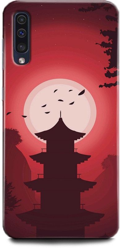 INDICRAFT Back Cover for Samsung Galaxy A50s, Sunset, Printed  (Multicolor, Shock Proof, Pack of: 1)